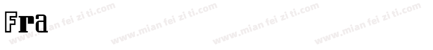 FrancisGradientStd Inside字体转换